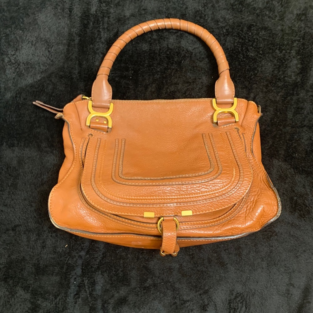 Tan Chloe Marcie Purse